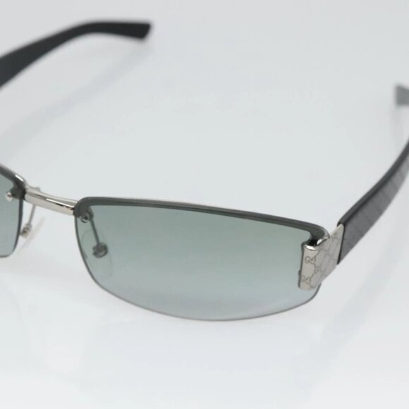 GUCCI Sunglasses Plastic Black Auth ar13681 - Picture 7 of 10